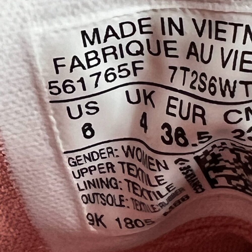 Converse Womens 561765F Coral Pink All Star Madison Chuck Taylor Size 6 Sneakers - Picture 9 of 9